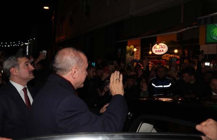 Erdoğan Fatih'te bozacıya gitti! Vatandaşlarla sohbet etti... 7