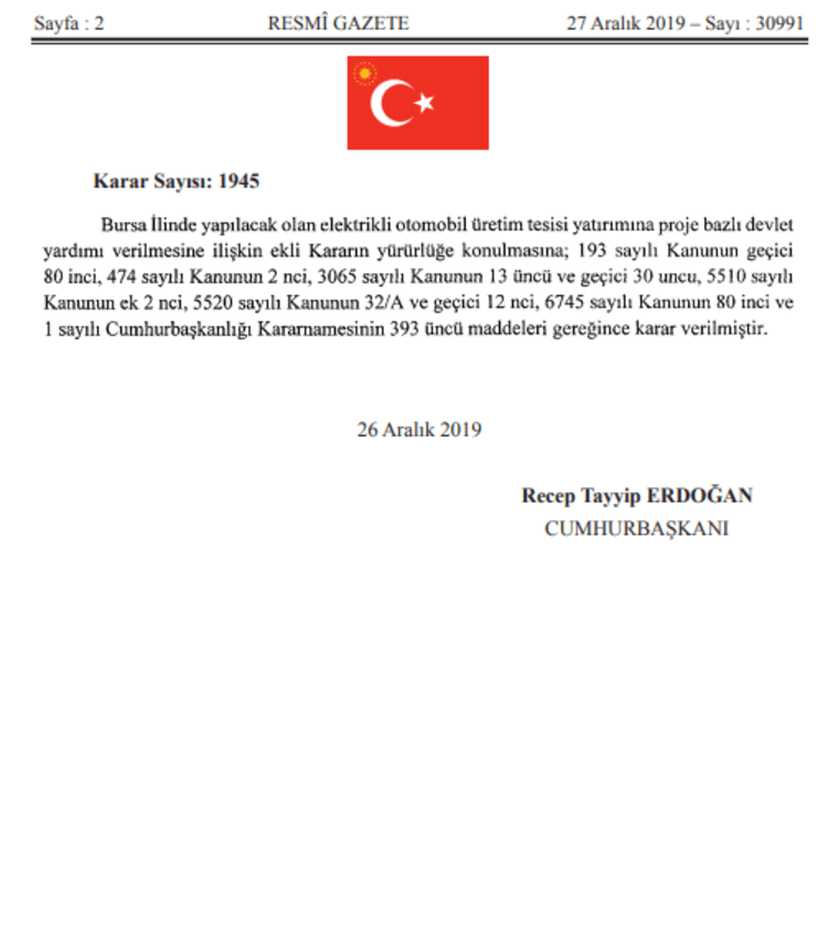 Yerli otomobilin üretileceği yer, kaç adet ve model olacağı belli oldu! 12