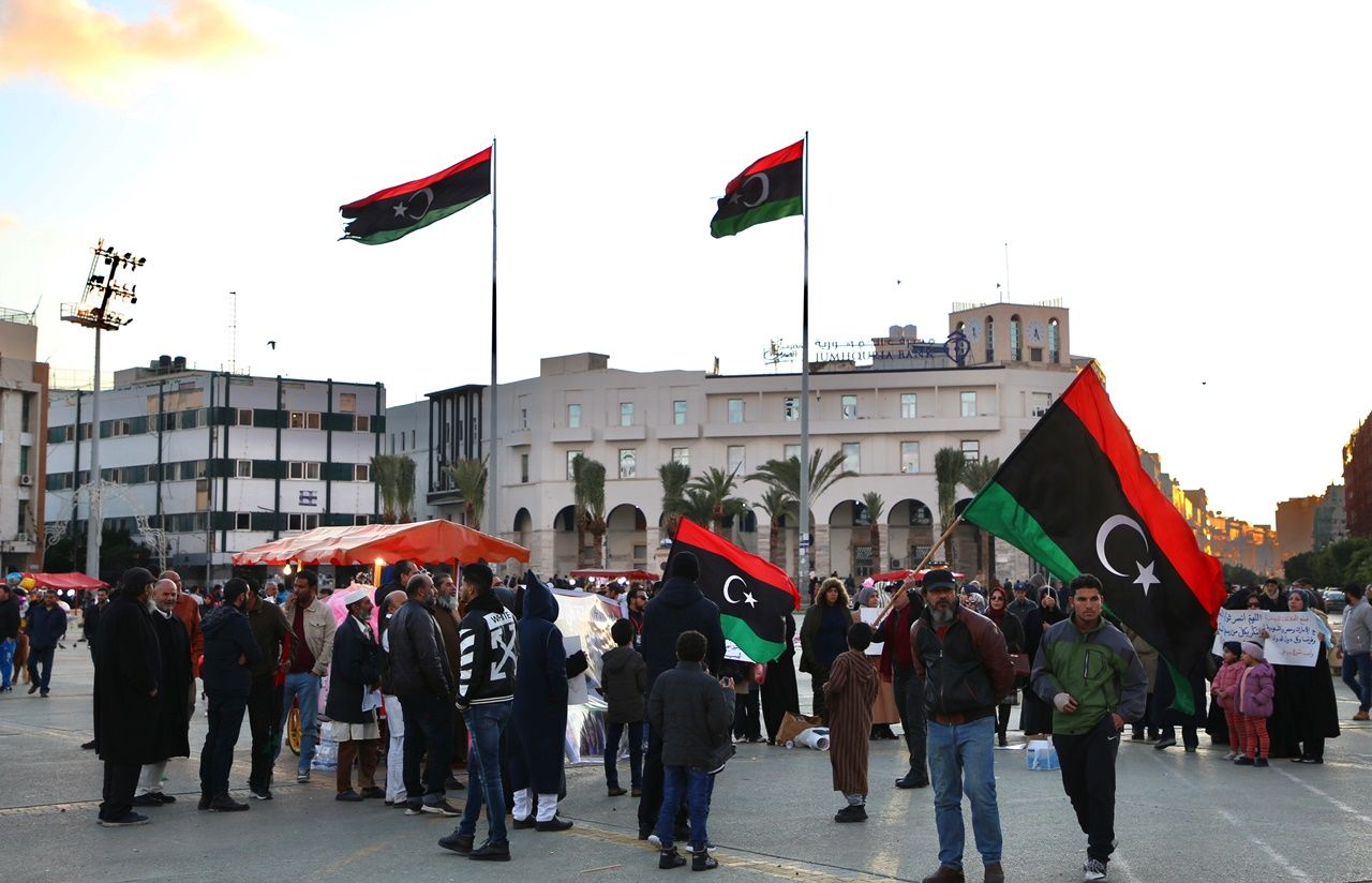Libya'da Türkiye'deki tezkere kararı kutlandı... 3