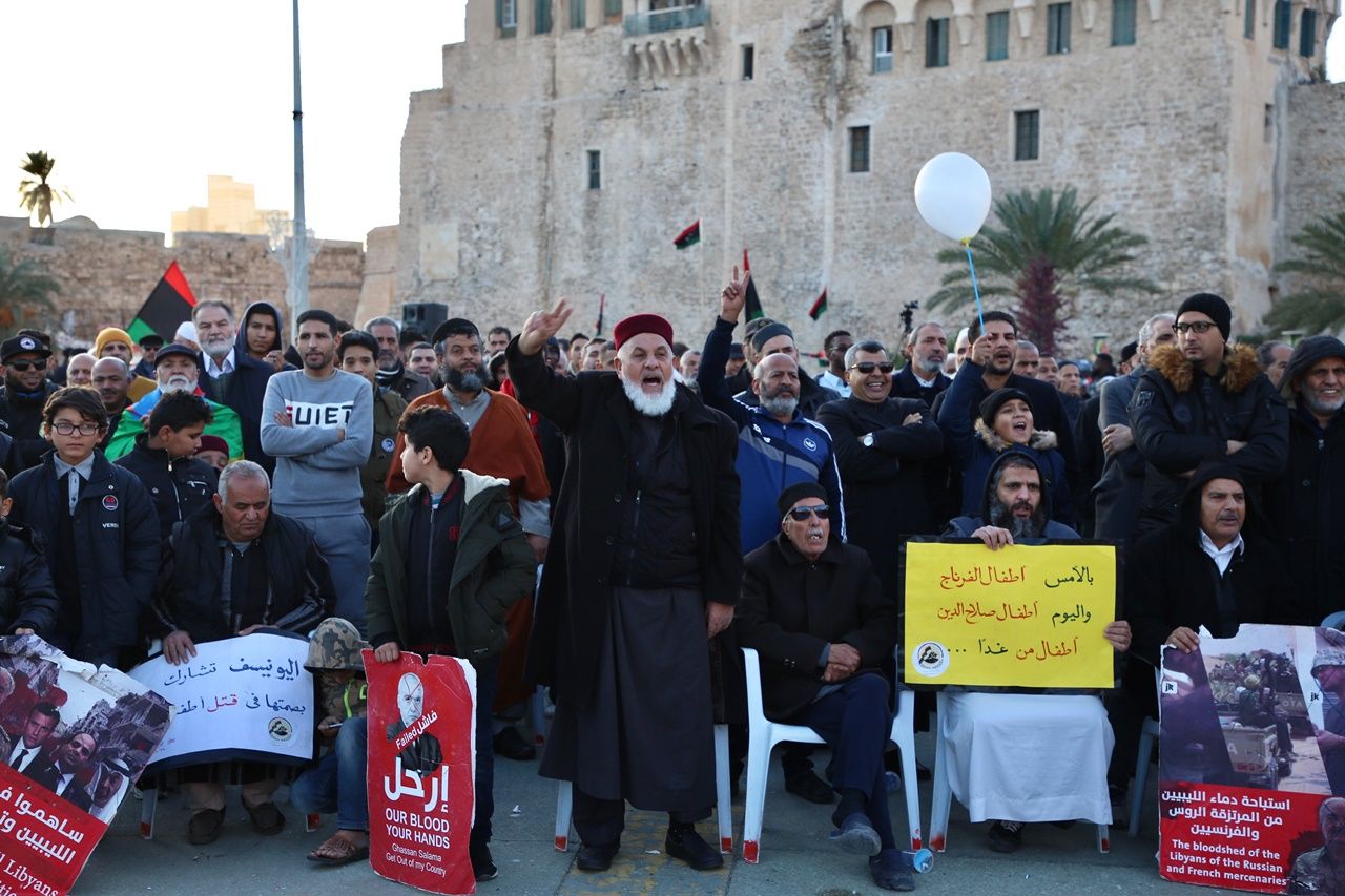 Libya'da Türkiye'deki tezkere kararı kutlandı... 5