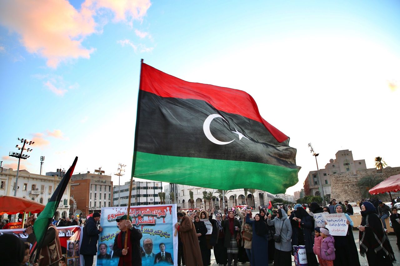 Libya'da Türkiye'deki tezkere kararı kutlandı... 7