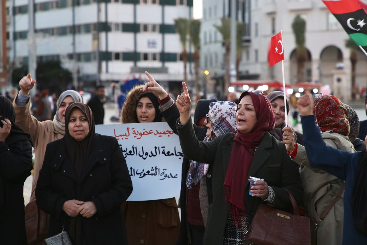 Libya'da Türkiye'deki tezkere kararı kutlandı... 11
