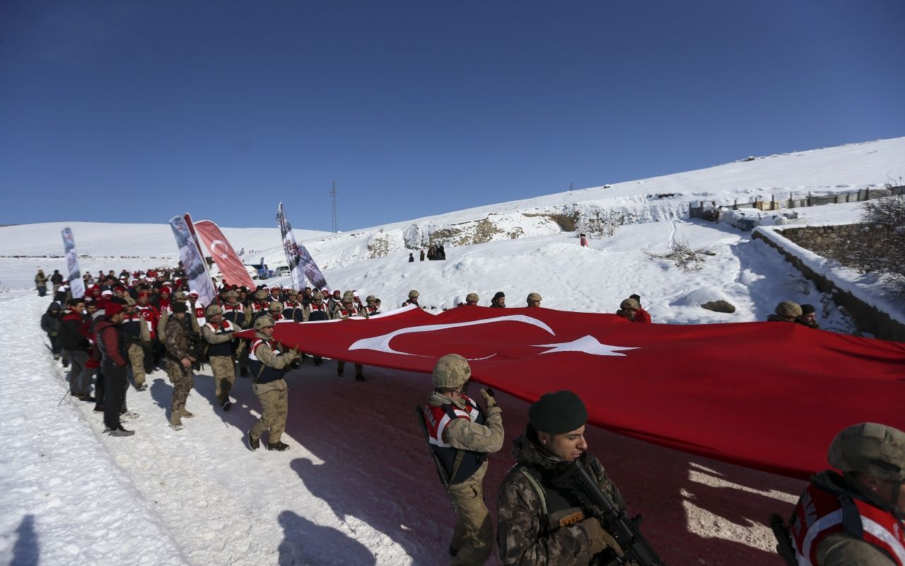 Asım'ın nesli asrın yürüyüşünde! Sarıkamış şehitleri unutulmadı... 9