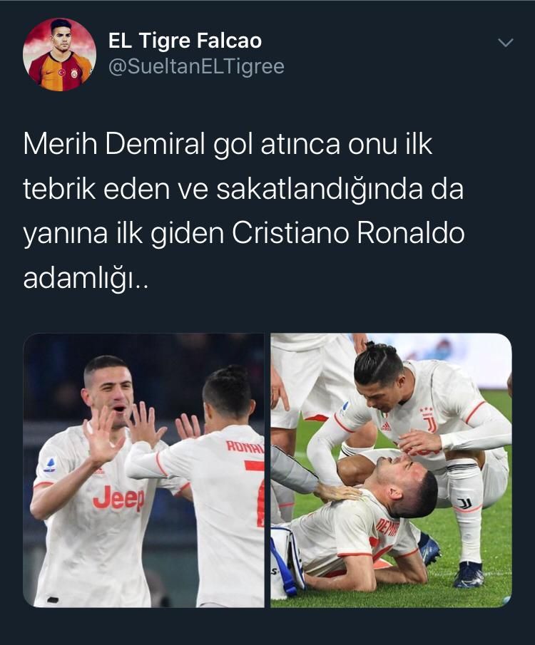 Merih Demiral önce gol attı, sonra sakatlandı! 13