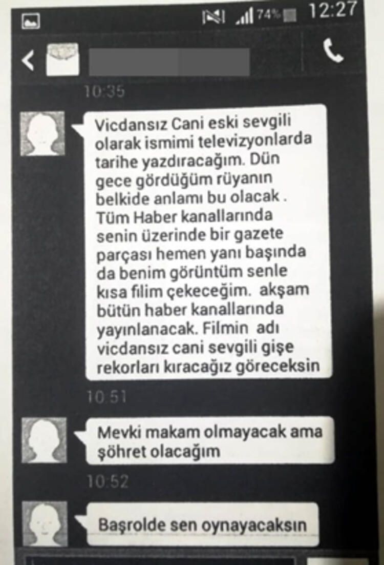 Kan donduran mesajları gösterip "Keşke ben ölseydim" dedi! 15