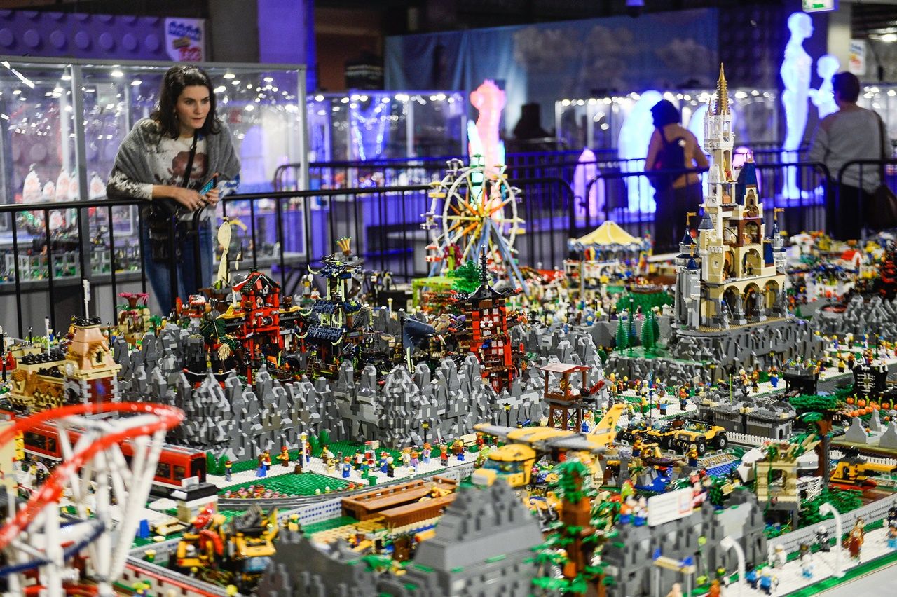 Lego tutkunları bu fuarda buluştu... 6