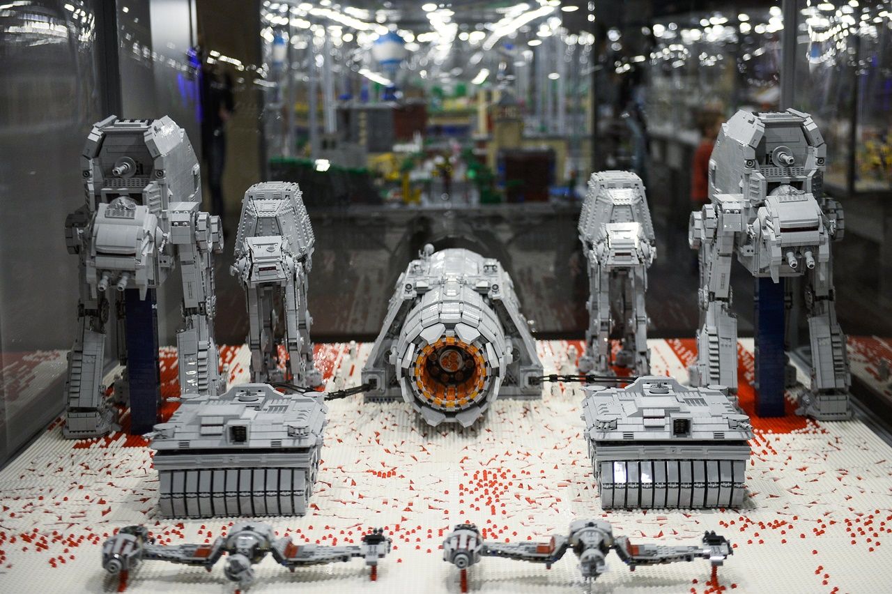 Lego tutkunları bu fuarda buluştu... 10
