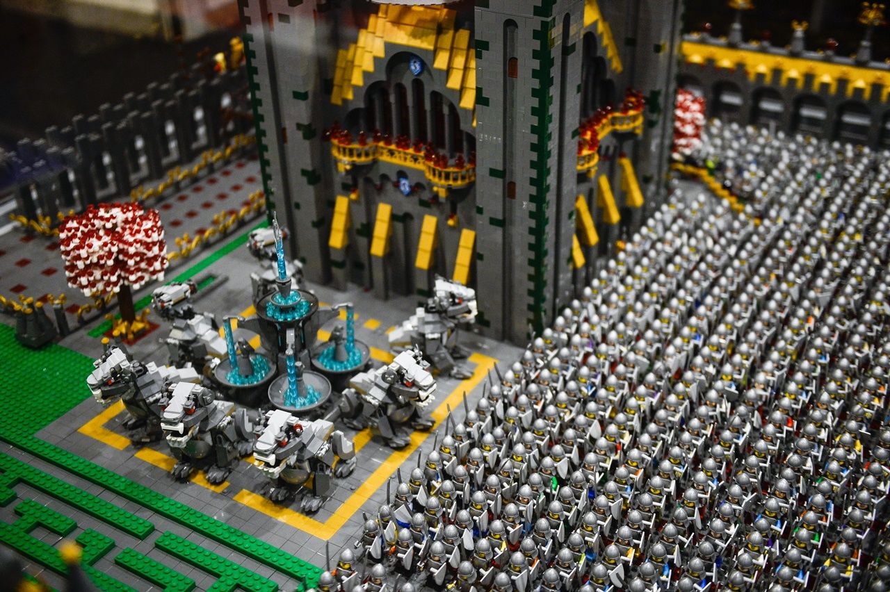 Lego tutkunları bu fuarda buluştu... 15