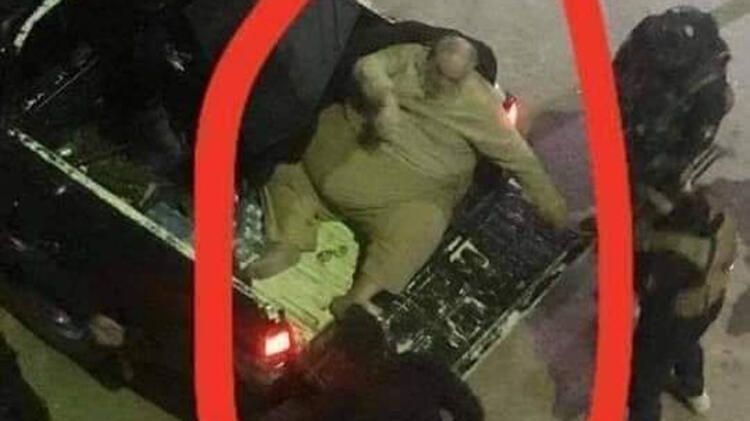 Şişman teröristi kamyonete yüklediler! 1