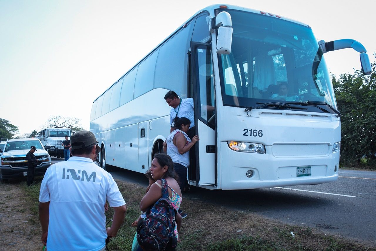 Binlercesi Meksika sınırına ulaştı... 32