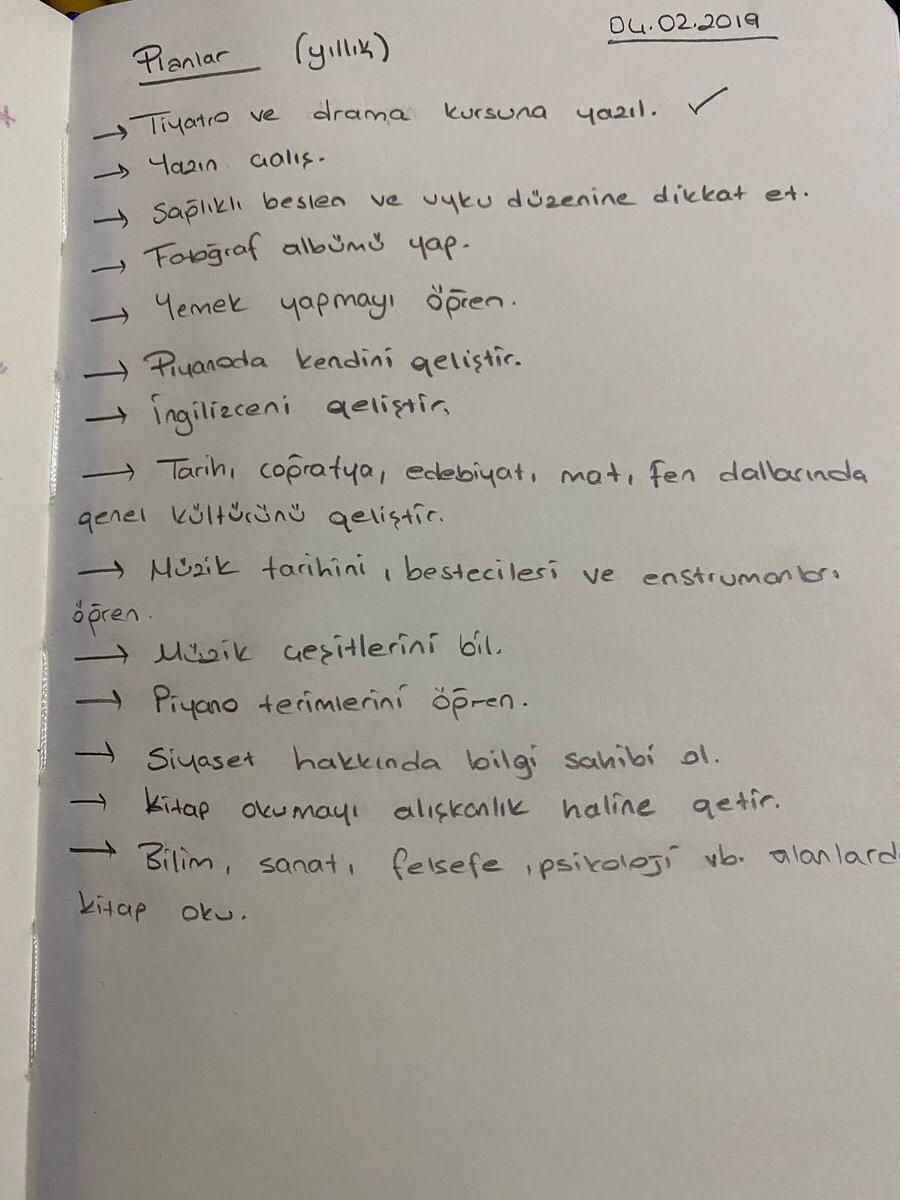 Ceren'den kahreden notlar! 7