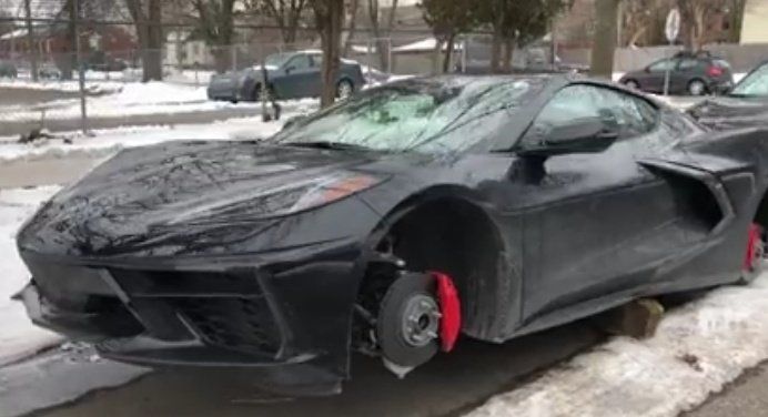 3 milyon dolarlık Corvette C8'e bunu yaptılar! 6