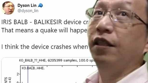 Dyson Lin, 5.4'lük depremi nasıl bildiğini açıkladı! 1