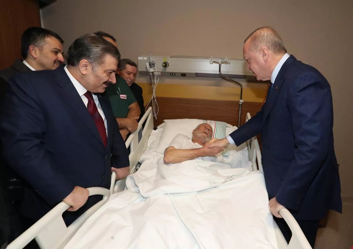 Cumhurbaşkanı Erdoğan yaralıları ziyaret etti... 8