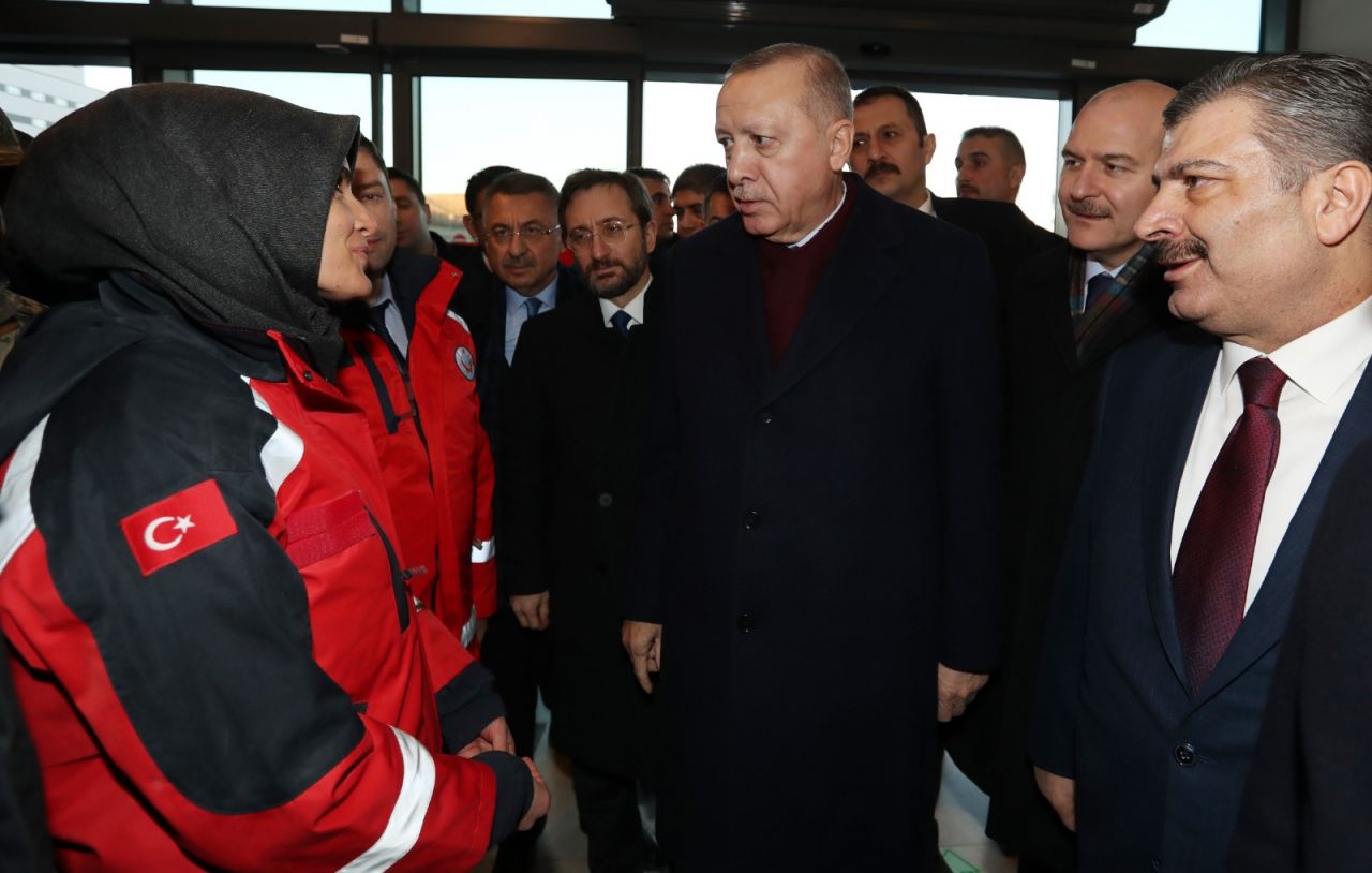 Cumhurbaşkanı Erdoğan yaralıları ziyaret etti... 7