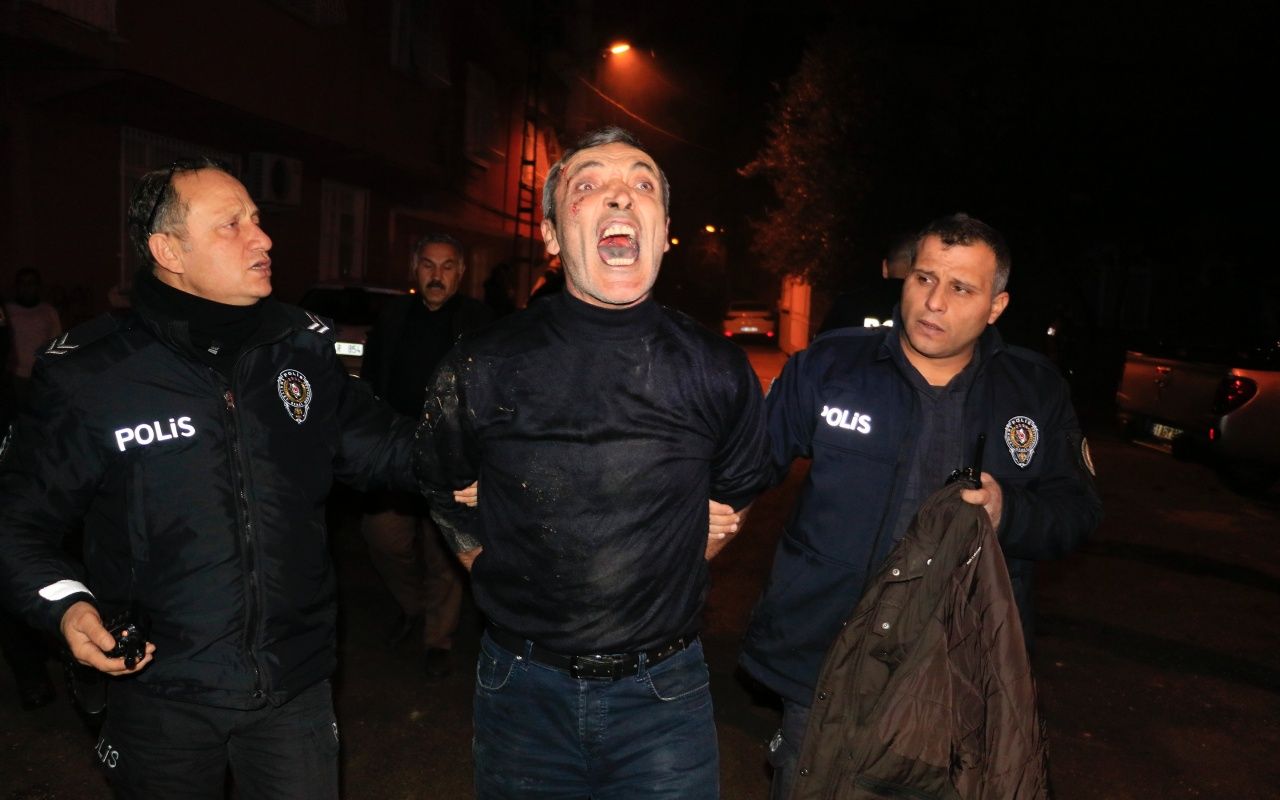 Dini nikahlı eşini dövüp, evini ateşe verdi 2