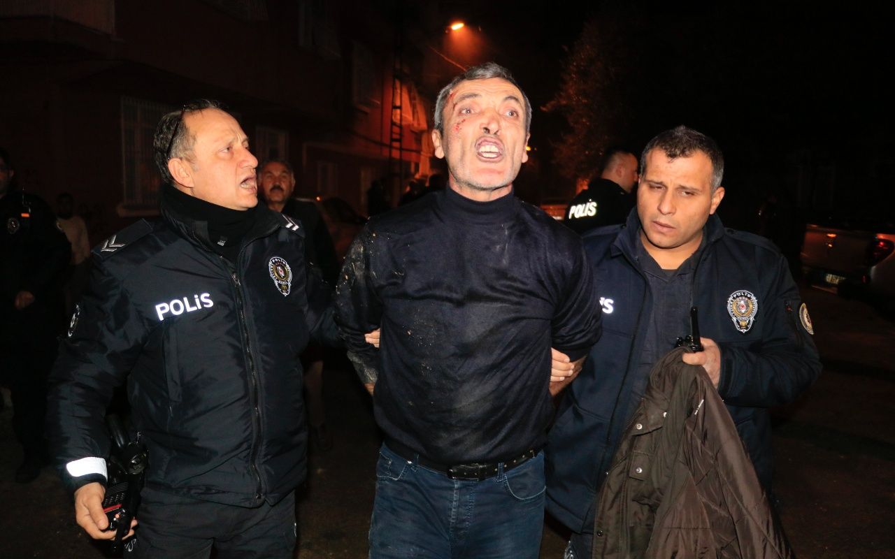 Dini nikahlı eşini dövüp, evini ateşe verdi 3