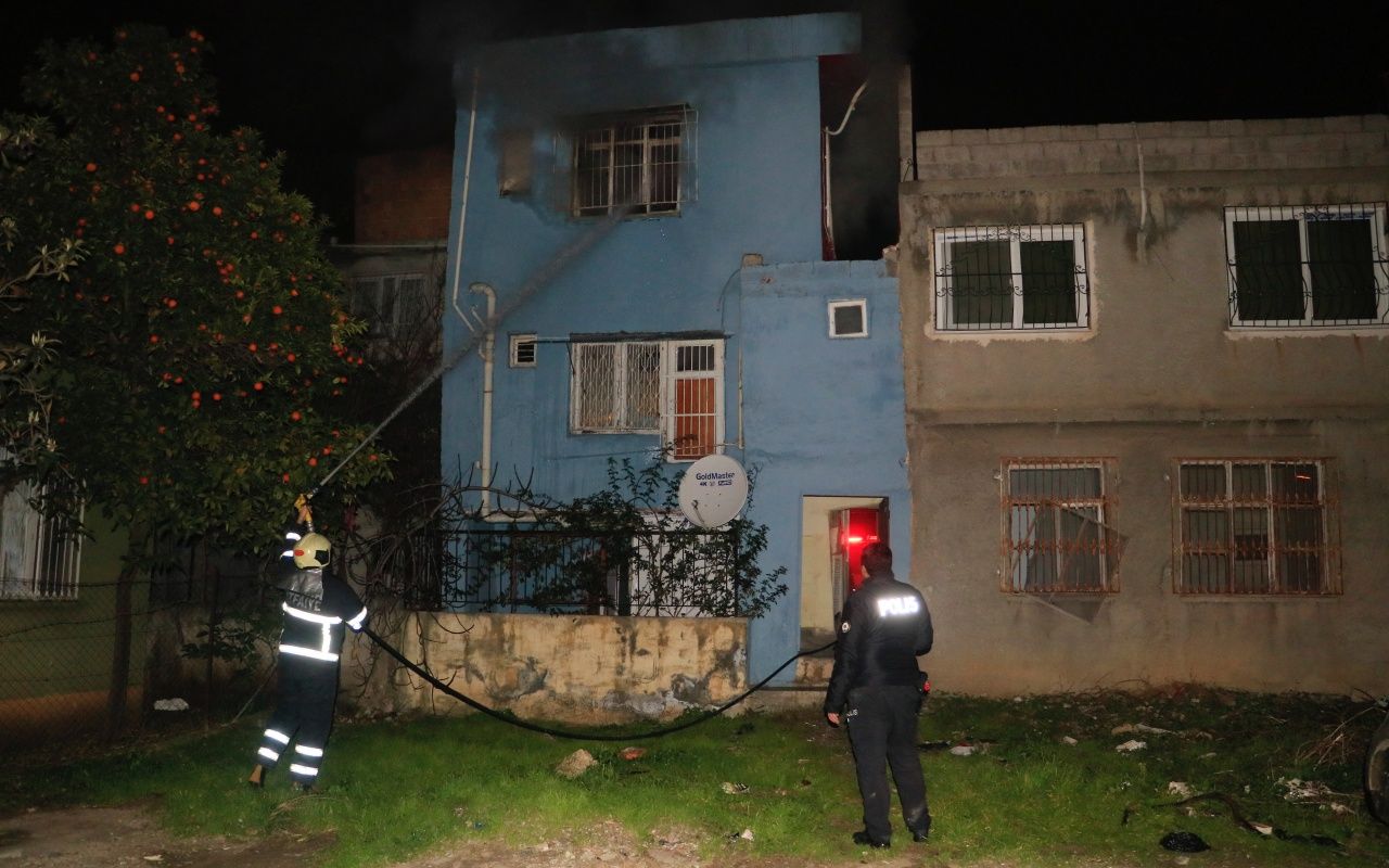 Dini nikahlı eşini dövüp, evini ateşe verdi 5