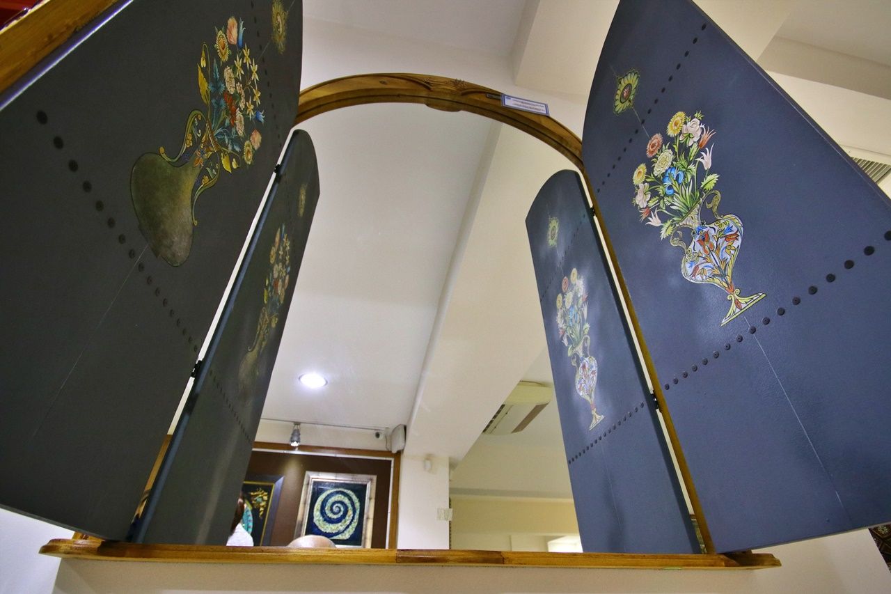 Geleneksel Anadolu desenleri aynalara nakşediliyor! 13
