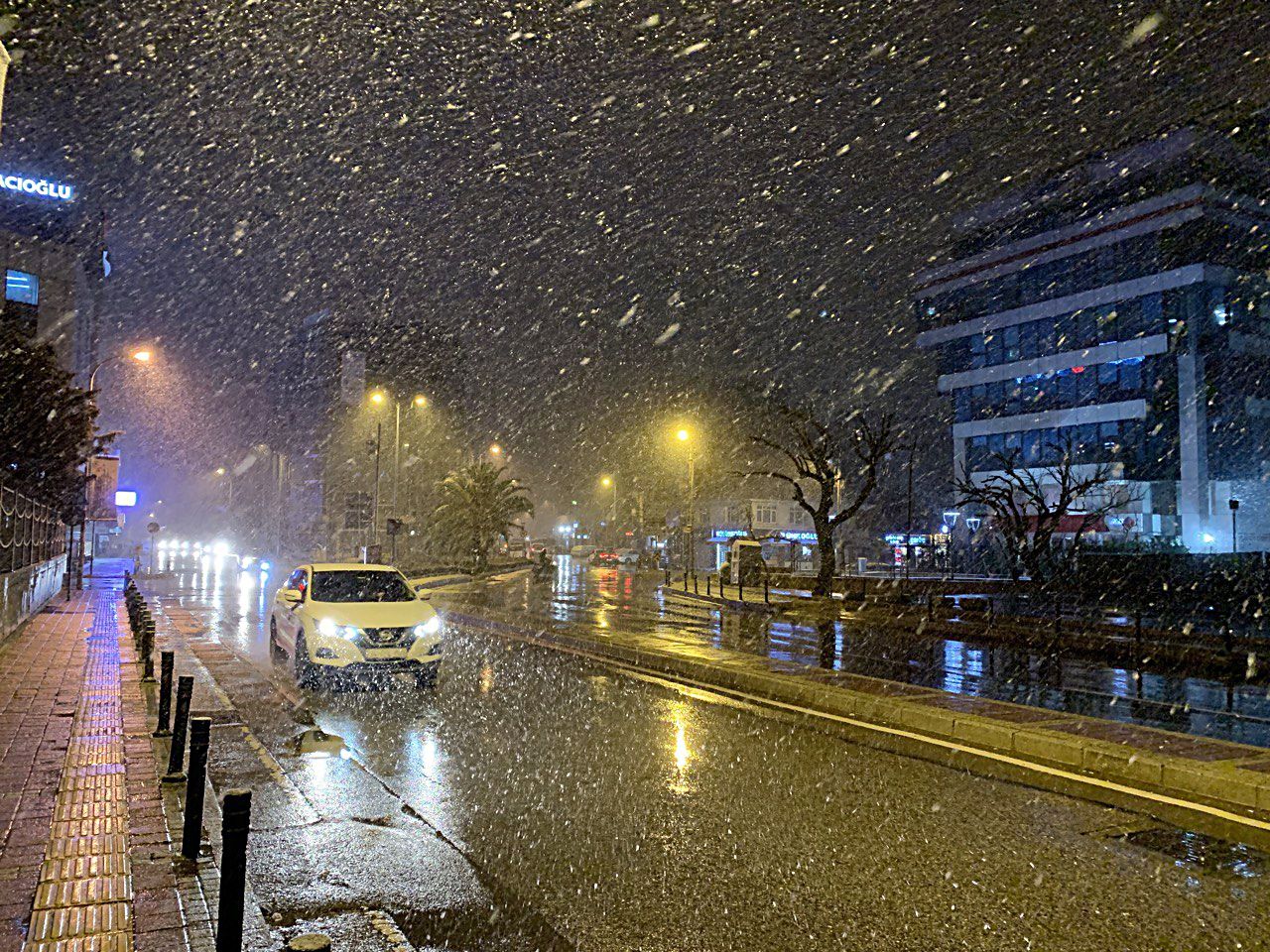 İstanbul'dan kar manzaraları... 3
