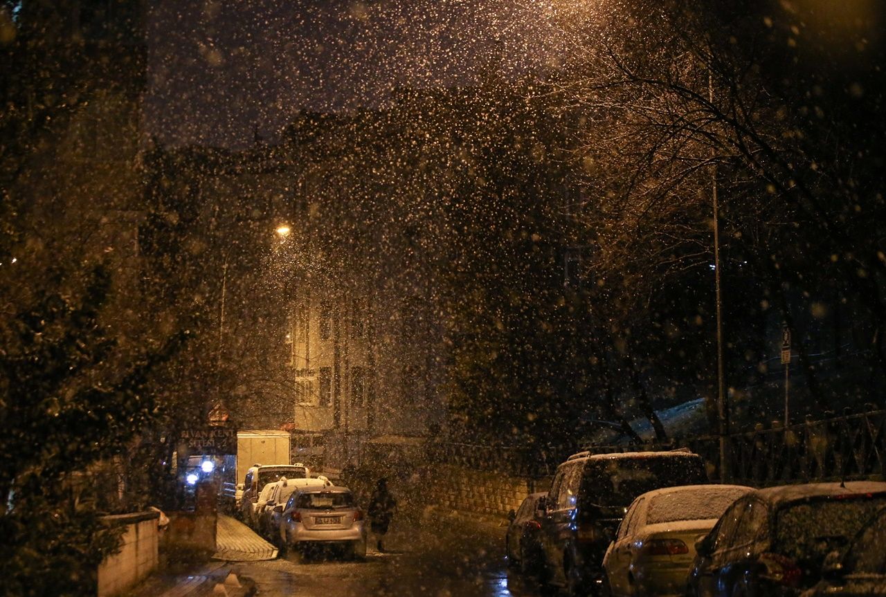 İstanbul'dan kar manzaraları... 7