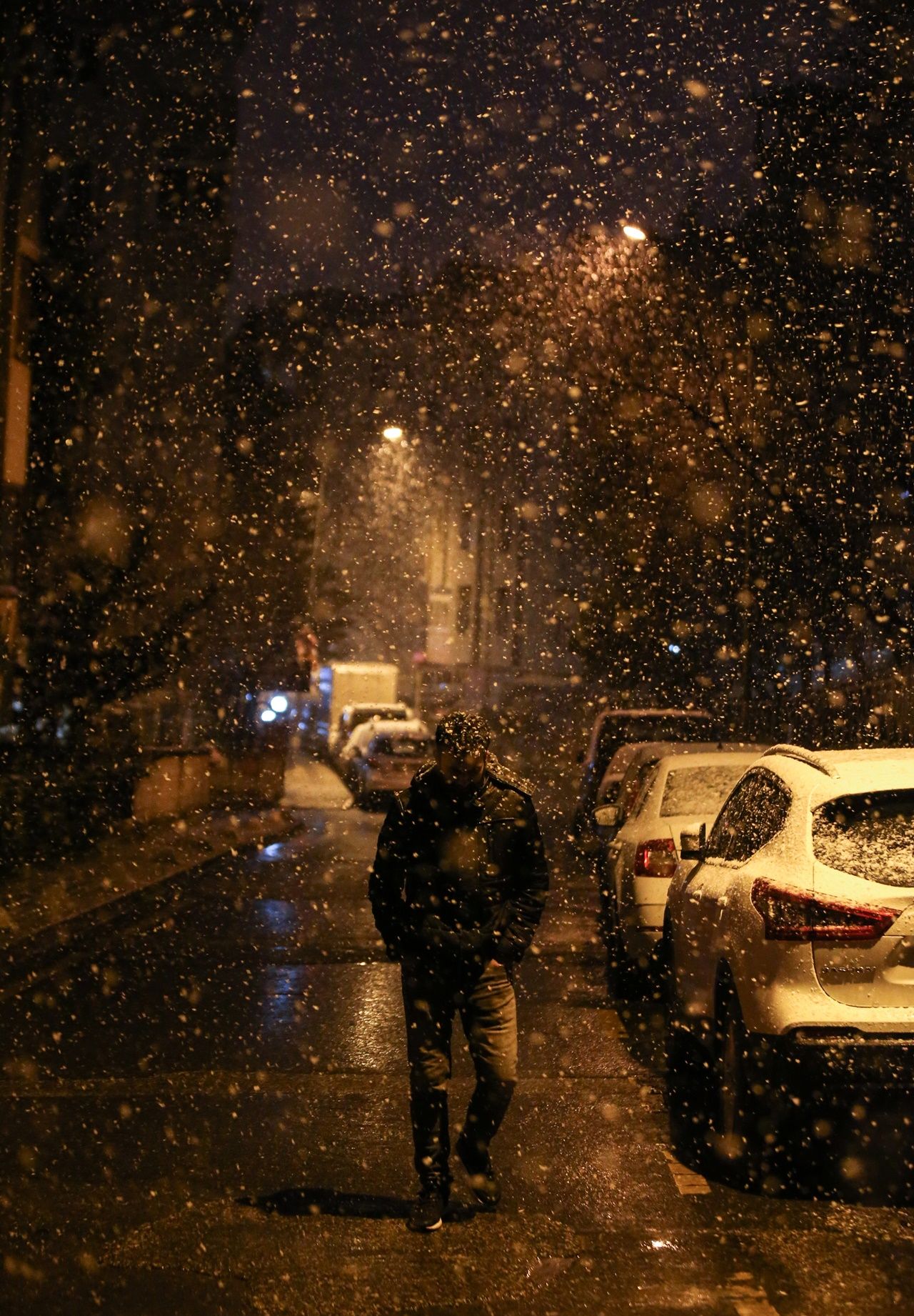 İstanbul'dan kar manzaraları... 11
