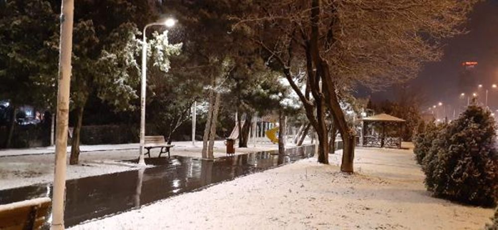 İstanbul'dan kar manzaraları... 1