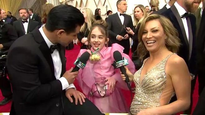 Oscar'da ilginç anlar! 14 bin TL'lik çantasında sandviç taşıdı 3