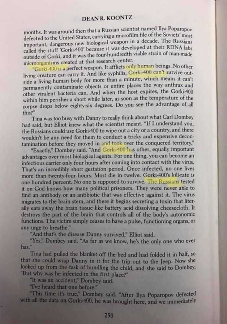 39 yıl önce yazılan kitaptaki 'korona' sırrı! Tam da 39. bölümde... 3