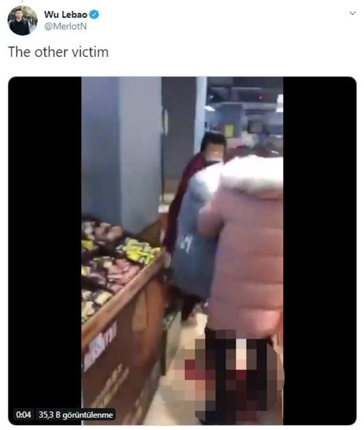 Korona insanları çıldırttı! Markette dehşet... 5