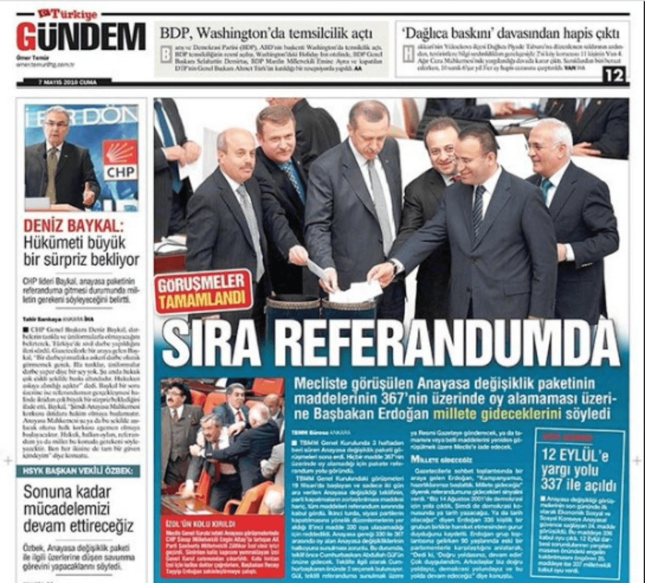 Baykal, 'darbeciler, sivil mahkemede' yargılansın dedi, aynı gece kasedi çıktı 9