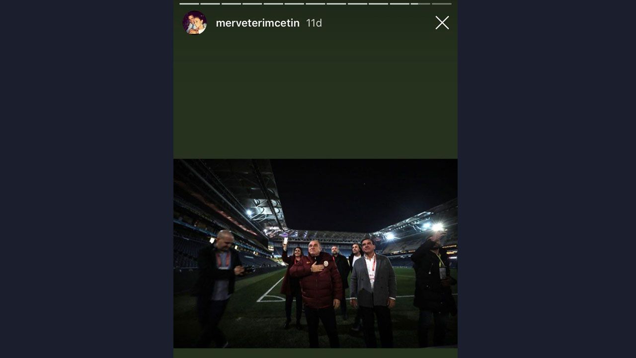 Galibiyet sonrası Merve Terim'den ilginç paylaşım 12
