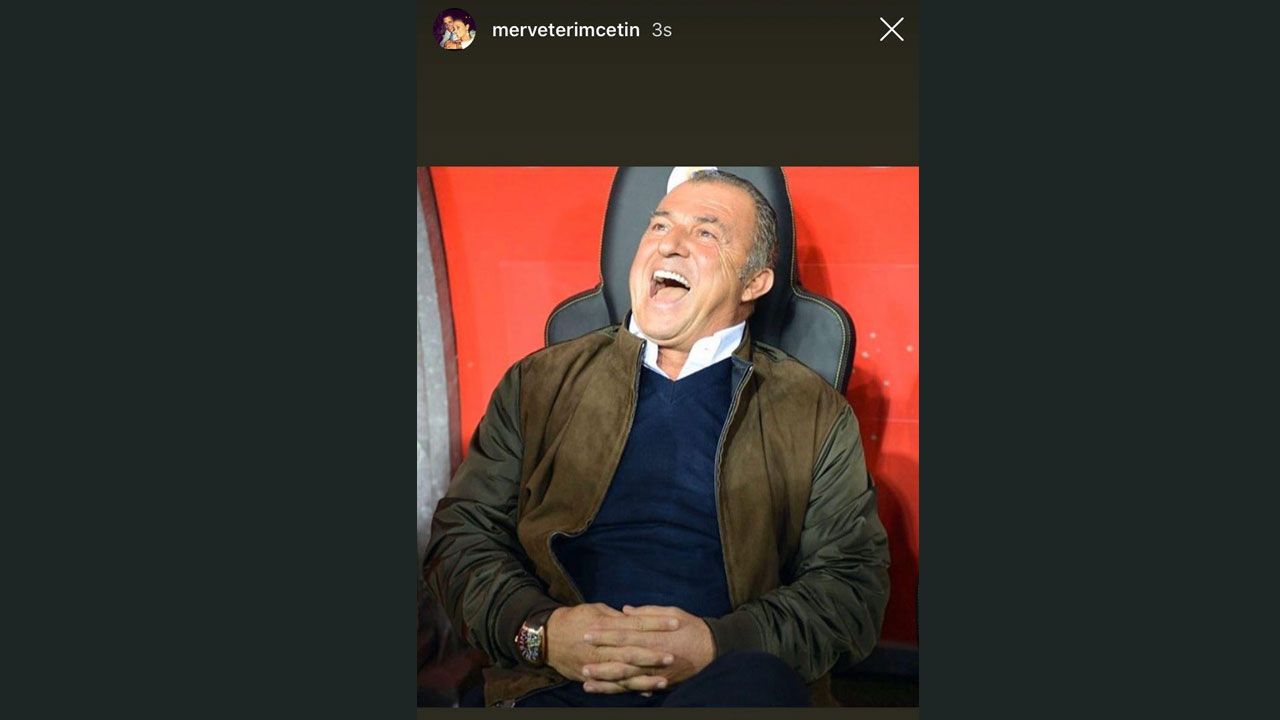 Galibiyet sonrası Merve Terim'den ilginç paylaşım 5