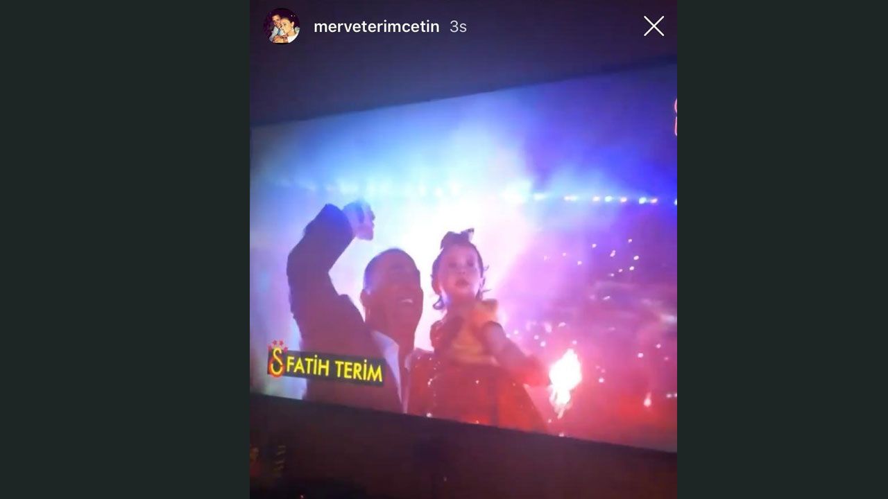 Galibiyet sonrası Merve Terim'den ilginç paylaşım 7