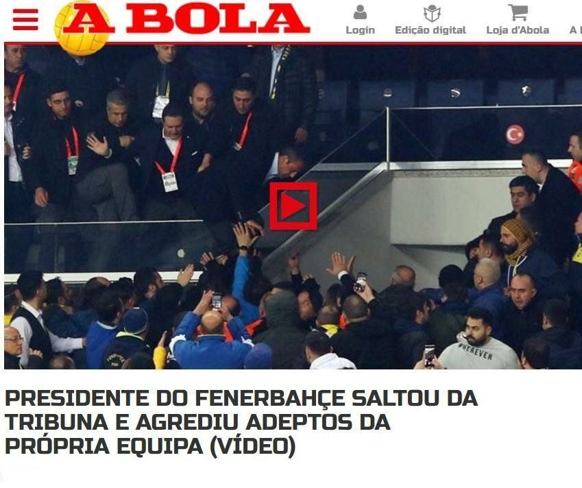 Ali Koç dünya basınında! 'Kendini kaybetti' 5