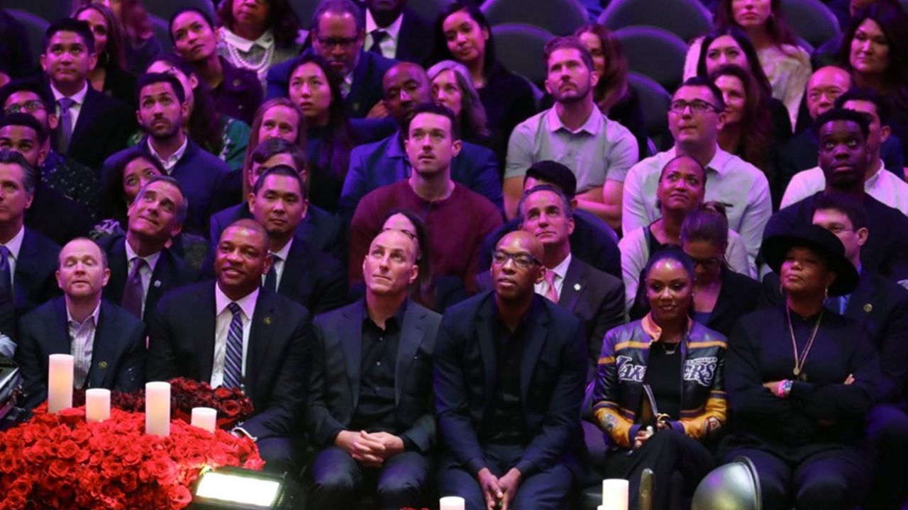 Kobe Bryant ve Gianna Bryant için anma töreni düzenlendi! Michael Jordan'ın gözyaşları... 15