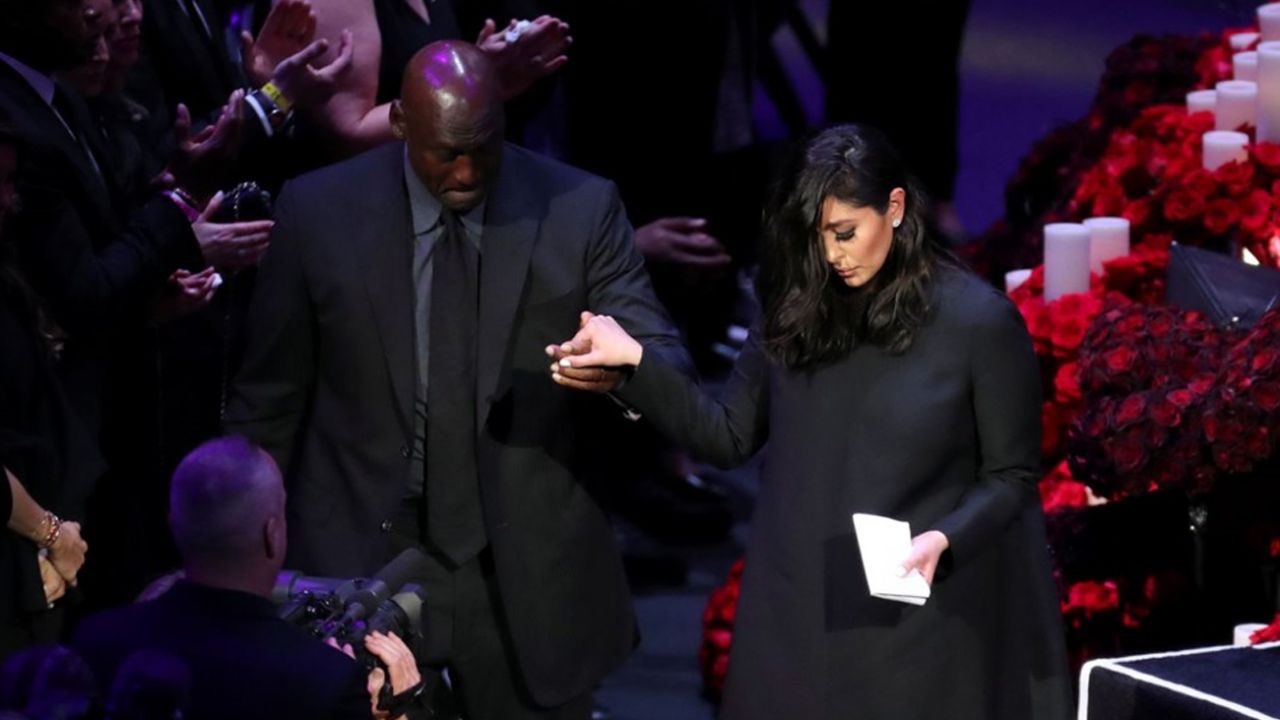 Kobe Bryant ve Gianna Bryant için anma töreni düzenlendi! Michael Jordan'ın gözyaşları... 6