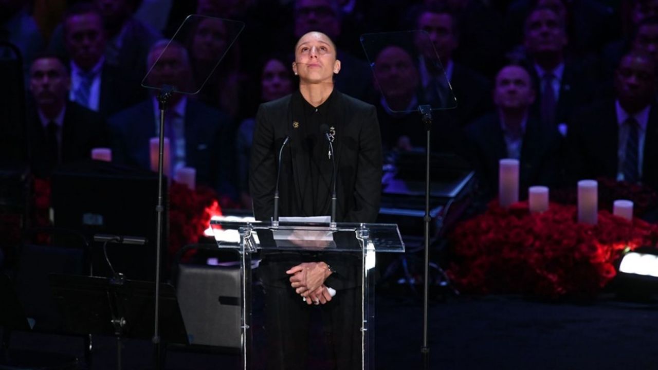 Kobe Bryant ve Gianna Bryant için anma töreni düzenlendi! Michael Jordan'ın gözyaşları... 8
