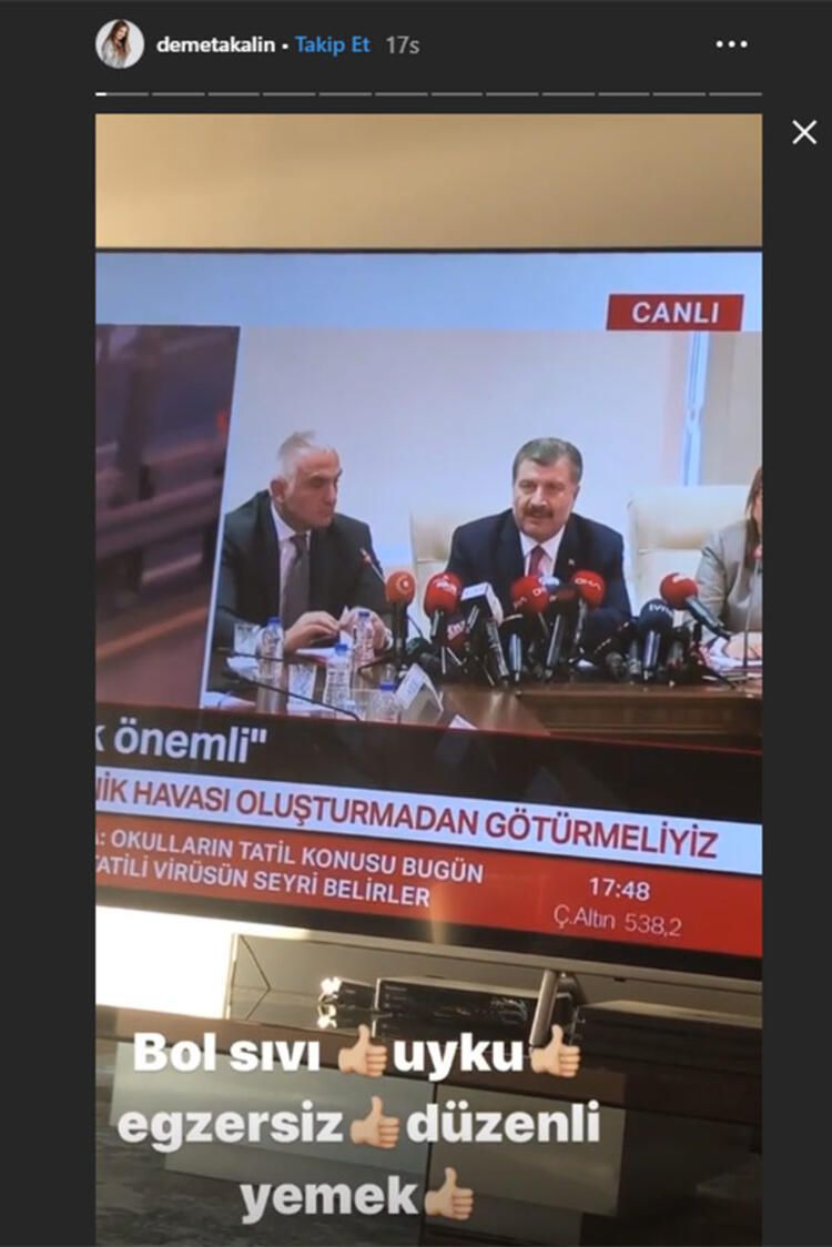 Türk ünlüler koronaya savaş açtı 9