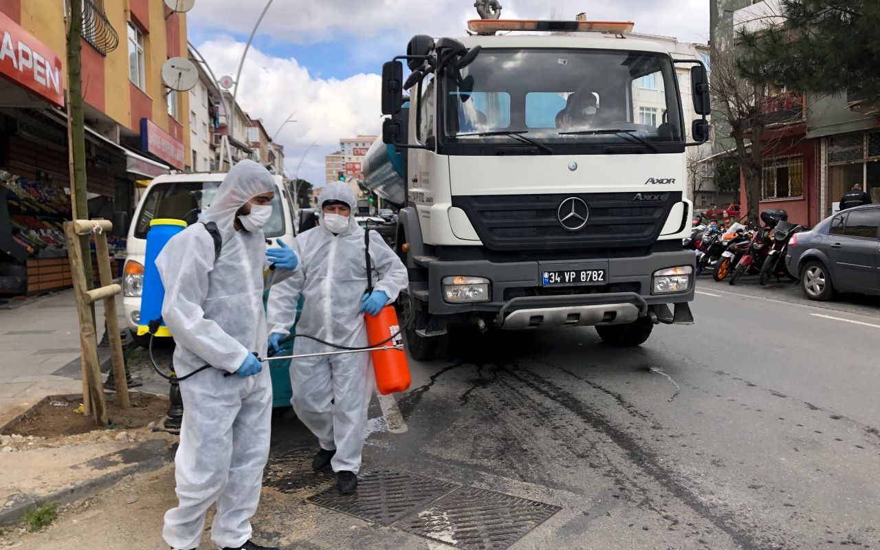 Ümraniye'de temizlik ordusu havadan görüntülendi 13