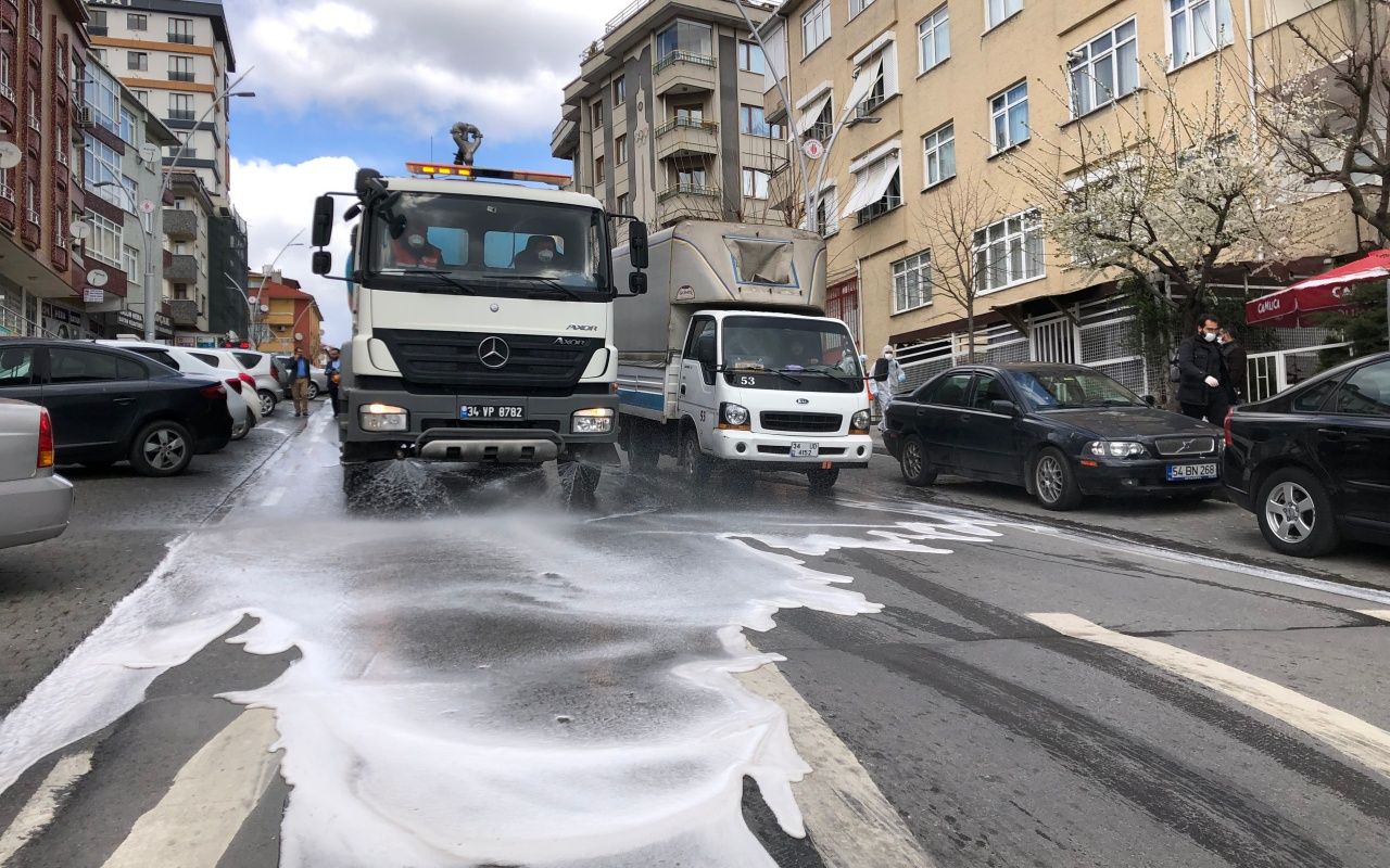 Ümraniye'de temizlik ordusu havadan görüntülendi 14