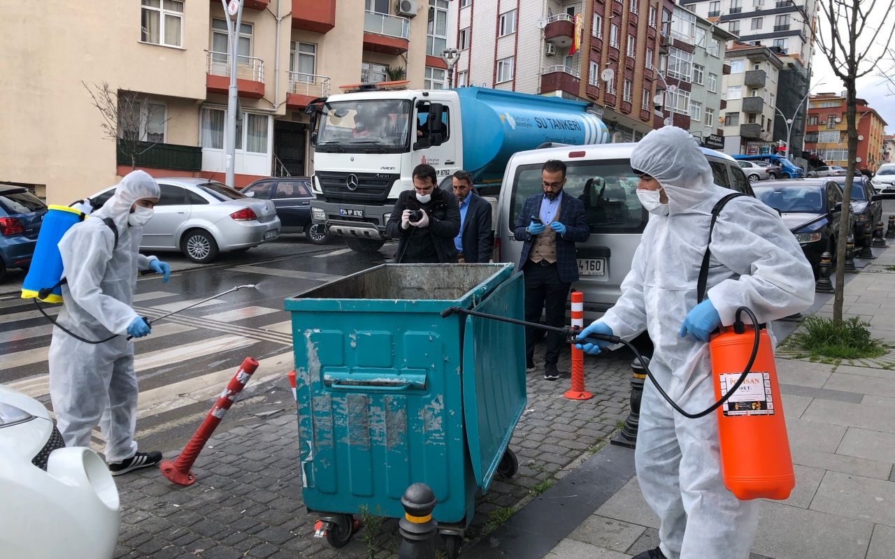 Ümraniye'de temizlik ordusu havadan görüntülendi 8