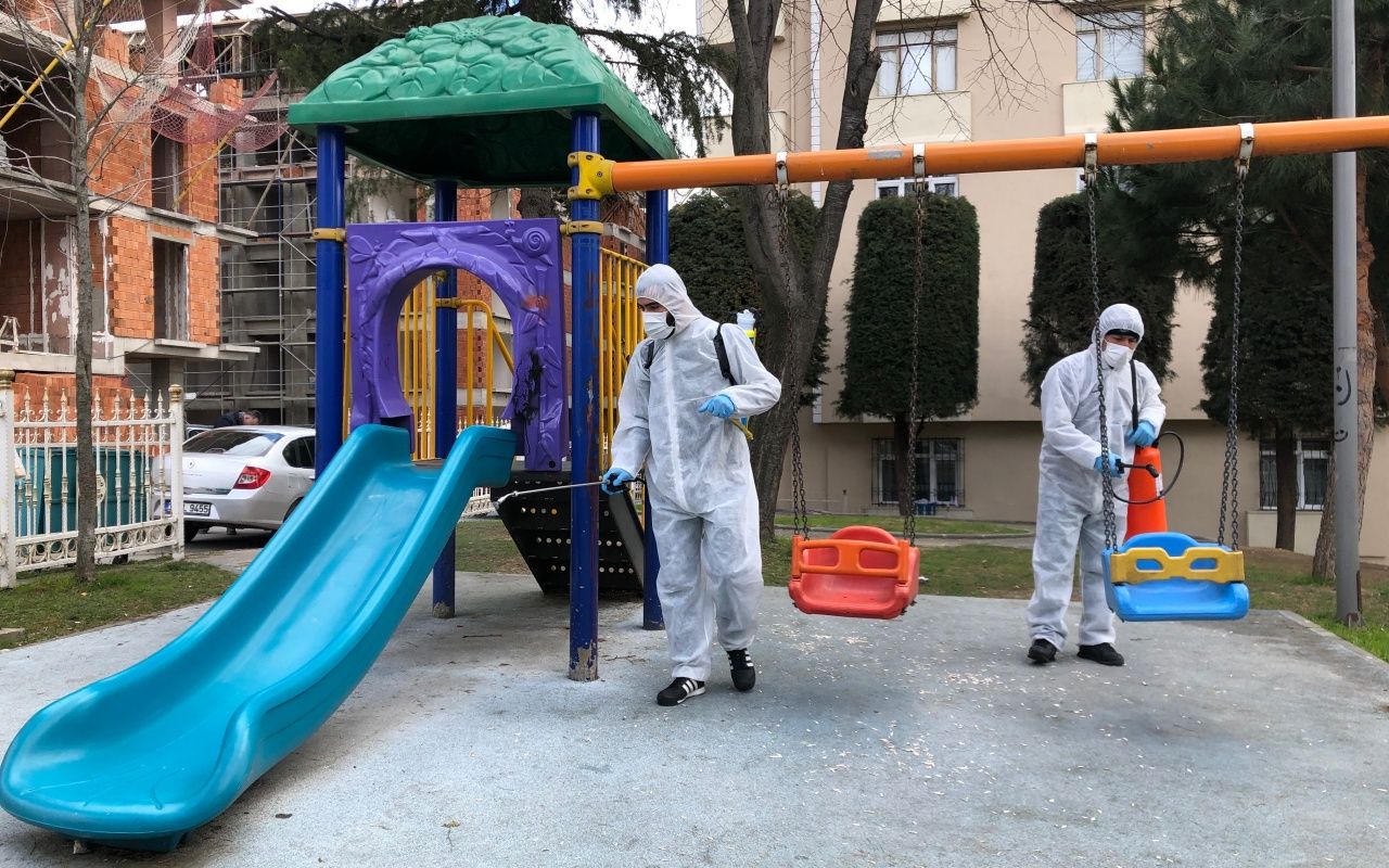 Ümraniye'de temizlik ordusu havadan görüntülendi 9