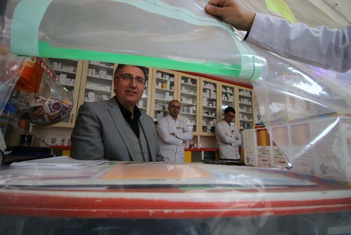 Koronavirüse karşı 'brandalı eczane' 7