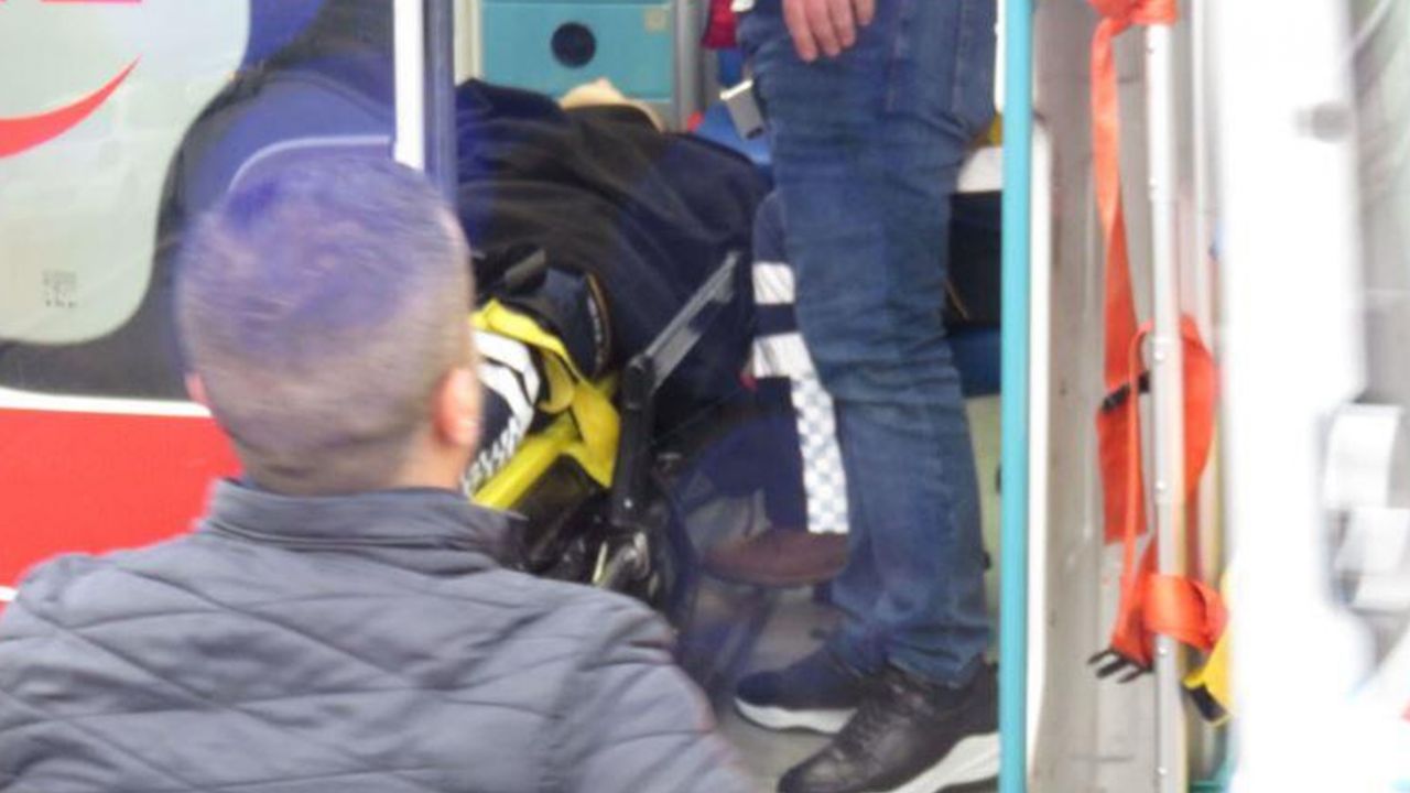 Son dakika... Doktor takla atıp ters dönen araçtan yaralı kurtuldu 2