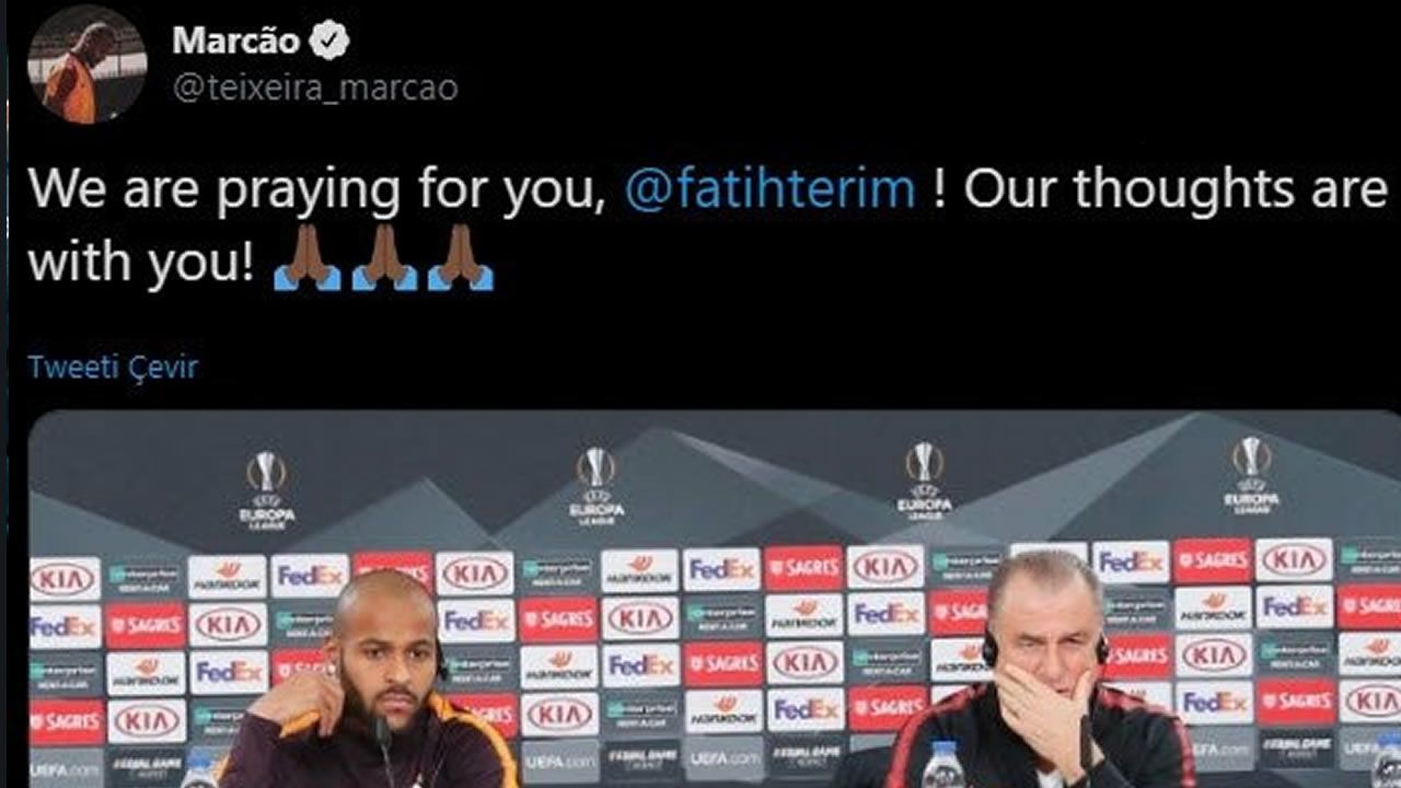 G.Saraylı futbolculardan Terim'e geçmiş olsun mesajı 9
