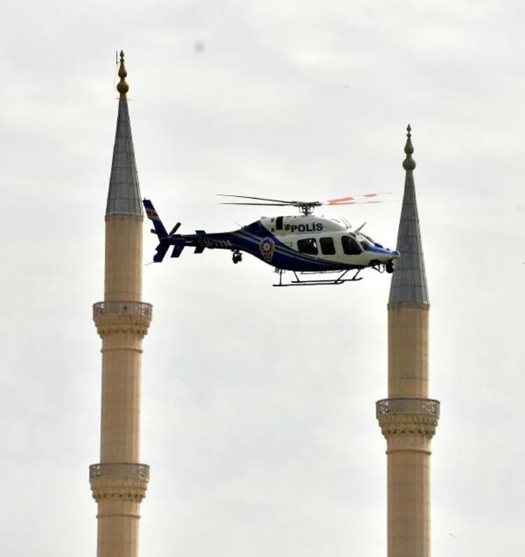 Polis ekipleri havada, karada suda nöbette! Evde kal Türkiye... 10