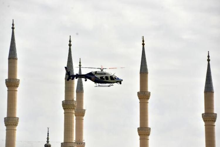 Polis ekipleri havada, karada suda nöbette! Evde kal Türkiye... 8