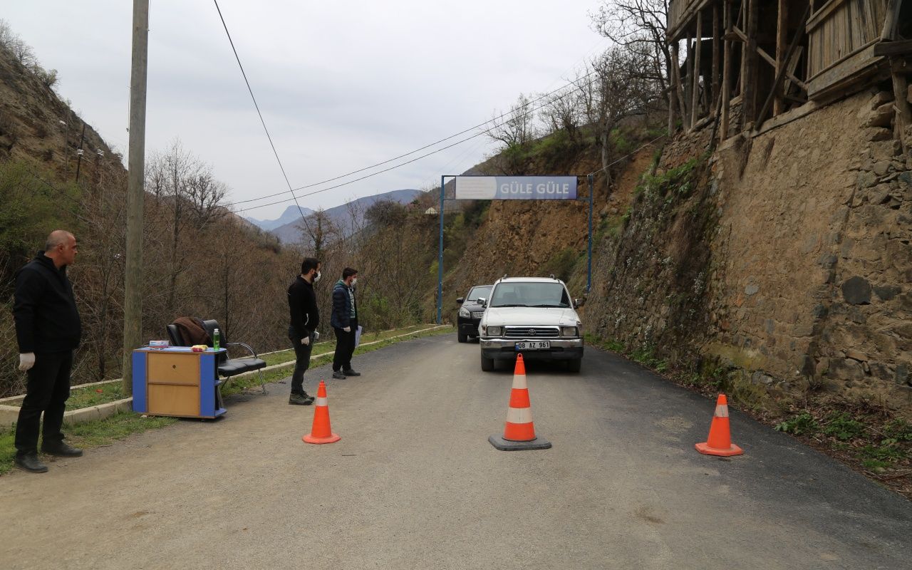 Artvin'deki bu köy kendi karantinasını oluşturdu 6