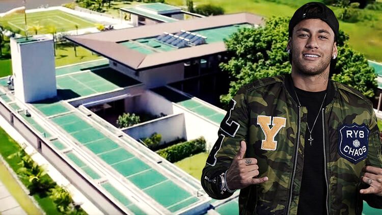 Neymar'ın 50 milyonluk karantina sarayı 1